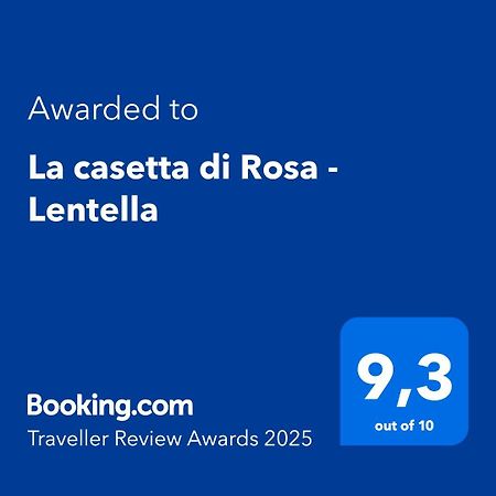La Casetta Di Rosa - Lentella 外观 照片